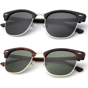 Polarized Sunglasses for Men and Women Semi-Rimless Sun glasses UV Blocking